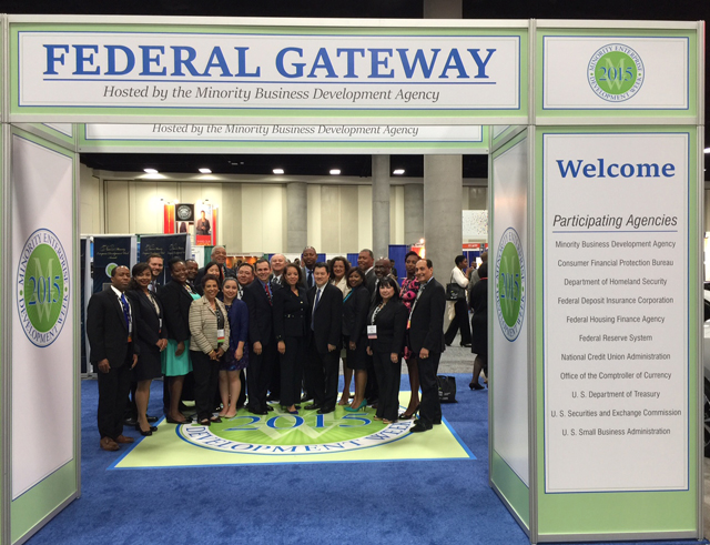 MED Week Group Photo at Federal Gateway