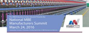 National MBE Manufacturers Summit - March 24, 2016