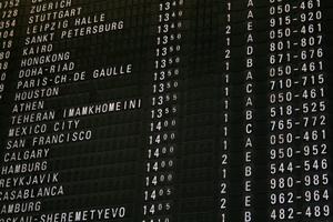 Departure Board