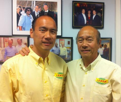 Andrew and George Yap of Leasa Industries  