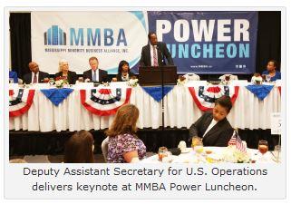 Deputy Assistant Secretary for U.S. Operations delivers keynote at MMBA Power Luncheon.