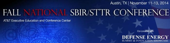 Fall National SBIR/STTR Conference
