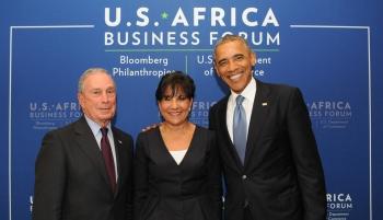 Secretary Pritzker Joins Mayor Bloomberg and President Obama at the U.S.-Africa Business Forum